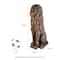 Glitzhome® 36.25" Oversized MGO Guardian Sitting Lion Garden Statue